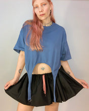 Custom SJ X BZ upcycled garter tee