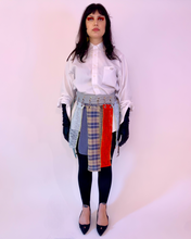 Upcycled pierced button down