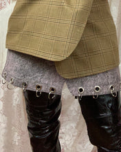 Custom grommet ring transformed skirt