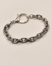 Brazalete grueso de acero rolo angular