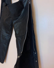 90’s leather buttery lambskin chaps