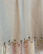 Upcycled grommet mixed hardware button down sample