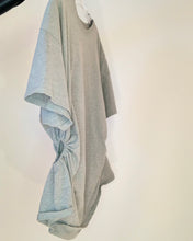 Upcycled ruch cutout tee