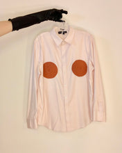 Custom upcycled cone button down