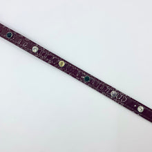 SJ X DBD 牛血色漆皮铆钉颈链