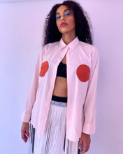 Custom upcycled cone button down