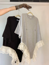 Custom upcyled pierced negligee tee