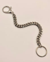 Pulsera de acero con cadena cubana gruesa