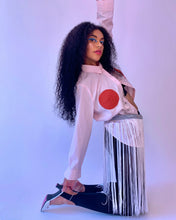 Custom 24" fringe belt