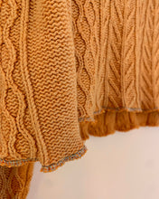 Cropped menswear cup cotton sweater