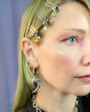 Embellished barrettes set of 4