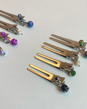 Embellished barrettes set of 4