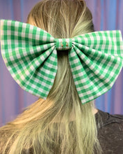 Embellished bow barrettes