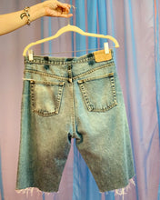 Upcycled 90’s Gap safety pin jorts