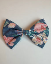 Embellished bow barrettes