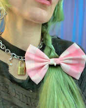 Embellished bow barrettes