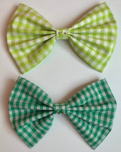 Embellished bow barrettes