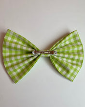 Embellished bow barrettes