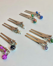 Embellished barrettes set of 2
