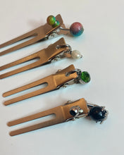 Embellished barrettes set of 4