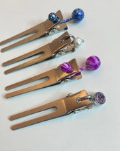 Embellished barrettes set of 4