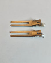 Embellished barrettes set of 4