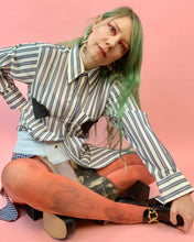 Micro sujetador denim corazón