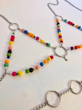 串珠链文胸上衣