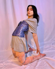 再生棉糖扎染连裤袜