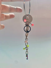 Pendiente individual con llave perforada