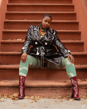 抹茶扎染连裤袜