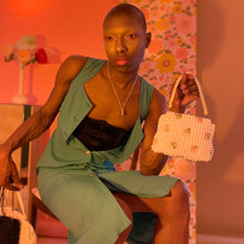 Aqua 90’s button down dress