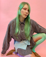 Recycled drip dye tights