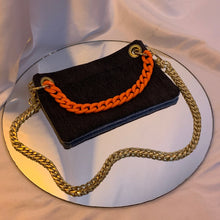 定制升级版牛仔布双色腰包