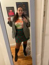 定制镂空褶皱侧 T 恤