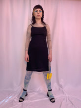 Vestido babydoll negro