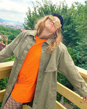 Gorra con pliegue peludo