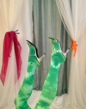 史莱姆扎染连裤袜