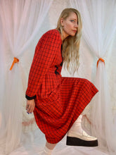 Vestido con lazo y manga abullonada