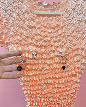 镂空桃子爆米花顶