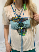 手工废料钩针编织上衣 S