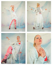 再生小马扎染连裤袜