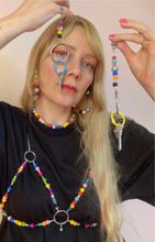 串珠链文胸上衣