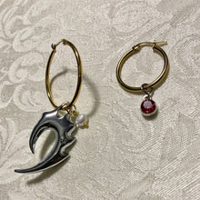 Pendiente que no combina con diamantes de imitación