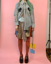 Micro sujetador denim corazón