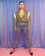 双心贴片链条裤