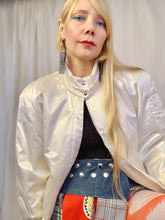 Vintage Courrèges satin bomber