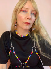 串珠链文胸上衣