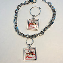 Winner 水钻项链/耳环