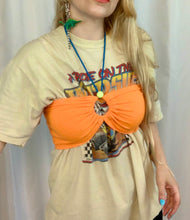 Top halter de chatarra personalizado hecho a mano